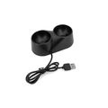 Ladestation für Sony PlayStation 4 VR Move Motion Controller - schwarz NEW DE
