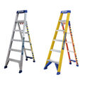 Werner Stehleiter Leansafe X3 Anlegeleiter Aluminium GFK Leiter Ladder 6 Stufen