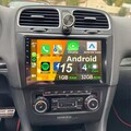 Android 15 1+32G Carplay Autoradio GPS Navi WIFI RDS BT Für VW GOLF VI 2008-2012