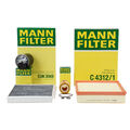 MANN Filterset 4-tlg für MERCEDES SPRINTER (906) 10-16 CDI OM651 ab 05.2009