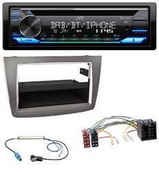JVC Bluetooth MP3 USB DAB CD Autoradio für Alfa Romeo MiTo 955 08-14 ISO dunkels