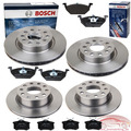 ´BOSCH Bremsen Set Scheiben und Beläge VORNE HINTEN Ford Focus MK1 *