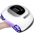 LED UV Nagel Lampe 320W Gel Lichthärtungsgerät Sensor Nageltrockner mit 4Timer ,