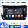 WIFI Android 12 Carplay Autoradio GPS Navi für VW GOLF 5 6 Passat Polo Touran T5