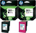 HP 301XL Drucker Patronen Original Tinte OfficeJet 2620 4630 4632 2622 4634 4636