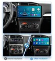 10.33'' Carplay 8+128GB Android 12 Autoradio GPS WIFI Für CITROEN C4 13-17 BT5.0