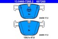 Bremsbelag Satz Bremsscheibe Scheibenbremse für BMW X6 X5 2008-2009 Hinten ATE