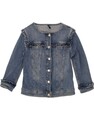 LIU JO Mädchen Jeansjacke 7-8 Jahre Small blau Baumwolle VZ04