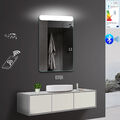 Design LED Badezimmer Wand Hänge Licht spiegel Kipp schalter Bluetooth 50 x 80