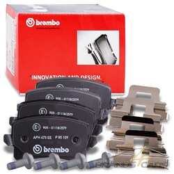 BREMBO BREMSBELÄGE BREMSKLÖTZE SATZ HINTEN FÜR AUDI Q3 1.4 2.0 RS 2.5 AB 11### für PR-NUMMER 1KU ###