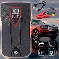 12V Auto KFZ Starthilfe 99800mAh 5000A Jump Starter Ladegerät Booster Powerbank