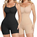 Damen Formende Body Shaper Bauchweg Shapewear Bodysuit Figurformender Miederbody