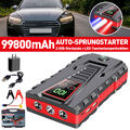 99800mAh 5000A Auto Starthilfe Powerbank KFZ Jump Starter Booster Ladegeräte 12V