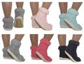 Hüttenschuhe Hausschuhe Hüttensocken Mähmäh ABS Teddy