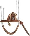 Trixie 6222 Natural Living Janne Spielplatz 26x22cm Hamster Nagetier Haus Aufstieg