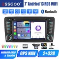 Android 13 Autoradio 2+32GB Carplay GPS NAVI + Kamera Für Audi A3 S3 RS3 8P1 8PA