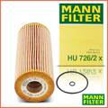 MANN-FILTER HU726/2X ÖLFILTER FÜR AUDI A3 A4 VW GOLF 4 PASSAT SEAT SKODA FORD