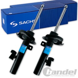 2x SACHS STOSSDÄMPFER VORNE passend für FORD FOCUS II DA + C-MAX DM2