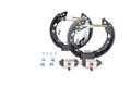 BOSCH Bremsbackensatz KIT SUPERPRO 0 204 114 666 für FIESTA FORD CCN CB1 6 Van