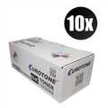 10x Eurotone ECO Patrone kompatibel f�r Brother TN-1050 TN1050