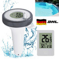 Wireless Poolthermometer Schwimmbecken Schwimmbad Pool Wasser Ihnen Thermometer