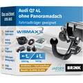 ANHÄNGERKUPPLUNG für Audi Q7 4L 06-15 abnehmbar BRINK + JAEGER E-Satz 13pol spez