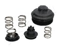 ASHIKA Deckel Ölfiltergehäuse 160-00-028 für VW Golf V Schrägheck (1K1)
