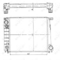 NRF Kühler Wasserkühler Motorkühlung Motorkühler EASY FIT 51350
