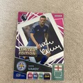 Jamie Vardy Limited Edition Signature Panini Premier League Adrenalyn XL 24/25 