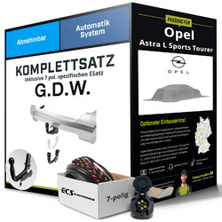 Für OPEL Astra L Sports Tourer Typ OV5 Anhängerkupplung abn. +eSatz 7pol 21- NEUExklusiv für unsere Kunden: Montage ab 449,- Euro