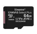 64GB microSDXC Speicherkarte Kingston Canvas Select Plus UHS-I U1, A1, Class 10