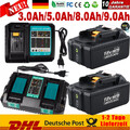 18V 7,0Ah Akku Für Makita BL1850 BL1830 LXT BL1860B Led Anzeige / Ladegerät NEU