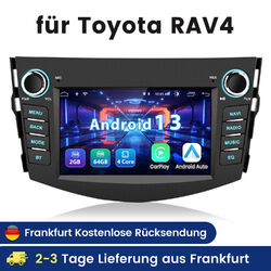 Android 13 Autoradio Für Toyota RAV4 2006-2012 Carplay GPS Navi BT WIFI SWC DAB+