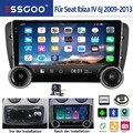10" Android 14 Carplay Autoradio Für Seat Ibiza 6J 2009-2013 Kamera Navi WIFI BT
