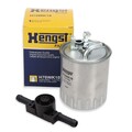 HENGST Kraftstofffilter + Ventil für MERCEDES W168 VANEO 414 CDI OM668 ab Motor