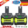 2X 18V 4,0Ah Für Ryobi One Plus P108 Lithium Batterie RB18L50 P104 P780 RB18L40