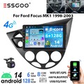 6+128GB Carplay Android 14 Autoradio GPS Navi WIFI Für Ford Focus MK1 1998-2003