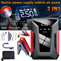 10000MAH AUTO KFZ PKW STARTHILFE JUMP STARTER 12V LADEGERÄT BOOSTER POWER BANK.