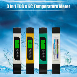 TDS Meter Messgerät Wassertester Digital Wasser Wert EC Tester Chlor LCD