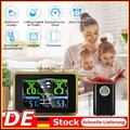 Hygrometer mit Wecker Multifunktionale Wetterstation Thermometer Farbdisplay DHL