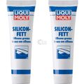 2x100g LIQUI MOLY 3312 Silicon-Fett transparent Schmierung Schmierfett