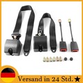 2x Auto Sicherheitsgurt 3 Punkt Gurtpeitsche Für VW T4 T5 Anschnallgurt 290cm