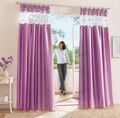 Dekogarnitur  Vorhang H 245cm 2x  Br je140cm  übergardine  Seitenschals Store