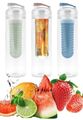 ✅ Spare bis 40% Wasserflasche Trinkflasche mit Fruchteinsatz Infuser 700ml Sport