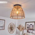 Boho Style Ess Wohn Schlaf Zimmer Raum Leuchten Decken Lampen Lichteffekt Bambus