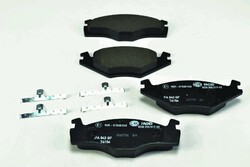 Bremsbelagsatz Bremsscheibe vorne HELLA für SEAT VW CORDOBA