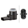 1x Sensor, Einparkhilfe HELLA 6PX 358 141-091 passend für MERCEDES-BENZ