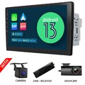 DAB+Eonon 10,1" Android 13 8Core 6+64G Autoradio 2 DIN NAVI Apple CarPlay 4G LTE