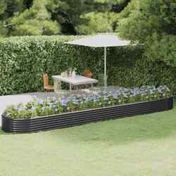 Metall Hochbeet Gartenbeet Gemüsebeet Pflanzbeet Blumenbeet Pflanzkübel Garten