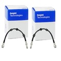 2X DELPHI BREMSSCHLÄUCHE VORNE PASSEND FÜR FORD GALAXY SEAT ALHAMBRA VW SHARAN